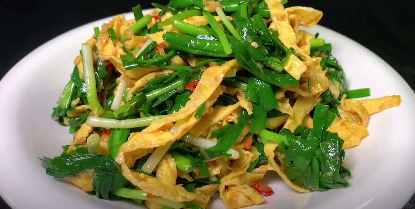 韭菜炒鸡蛋